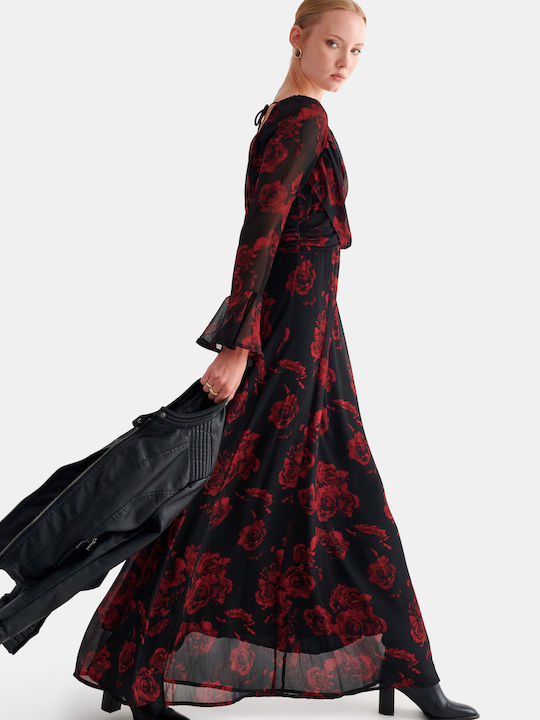 Maxi Damenkleid Schwarz