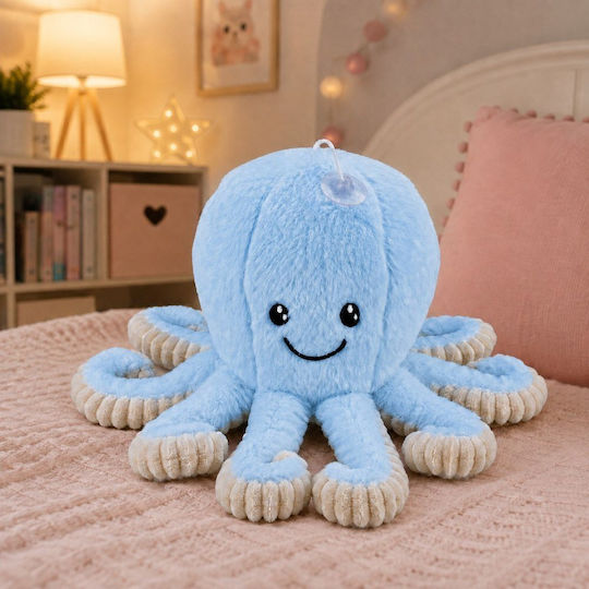 Lean Toys Plüschtier Oktopus 16 cm
