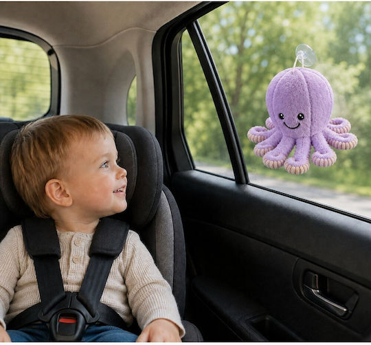 Lean Toys Plüschtier Oktopus 16 cm