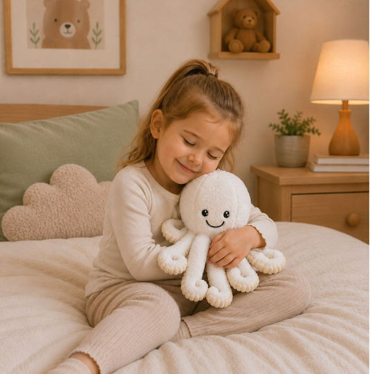 Lean Toys Плюшен октопод Plush 30 см