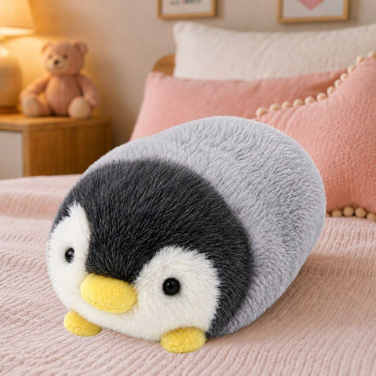 Lean Toys Плюшеният пингвин Plush 16 см