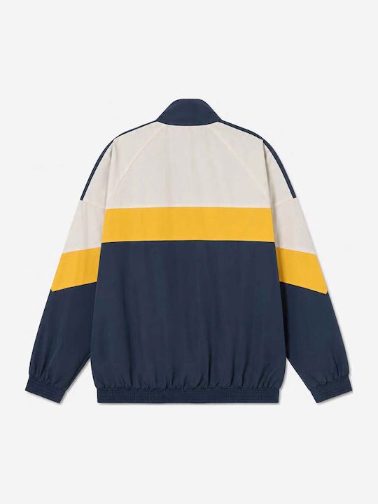 Retro Sportjacke Beige