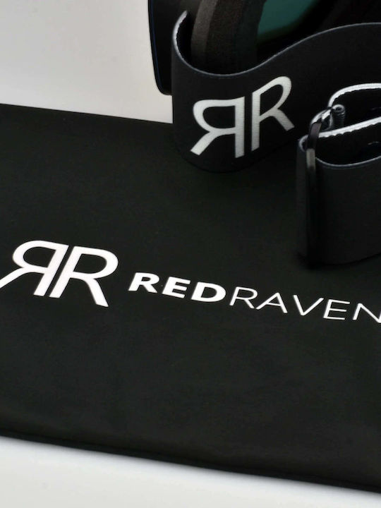Red Raven Γυαλιά Ηλίου Μαύρα με Κοκκάλινο Σκελετό Red Raven Γυαλιά Ηλίου Μαύρα με Κοκκάλινο Σκελετό