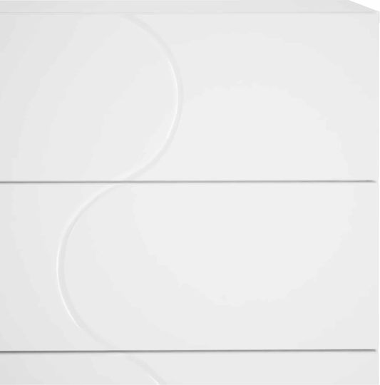 Wooden Sideboard with Drawers White 70x38x75 cm