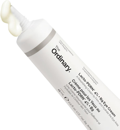 Lacto-PDRN 4% + B9 Eye Cream for Moisturizing, Brightening, Eye Bags & Firming 15ml