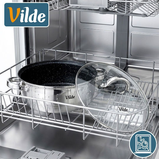 Vilde Inoxcellent 24cm Τηγάνι