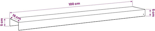 vidaXL Metal Garden Border 1m x 15cm 10 pcs