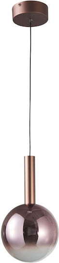 Italux Copper LED Pendant Light Italux Copper LED Pendant Light