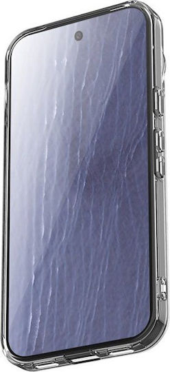 Crong Hybrid Back Cover din Plastic cu Curea pentru gât, Transparent (Google Pixel 11)