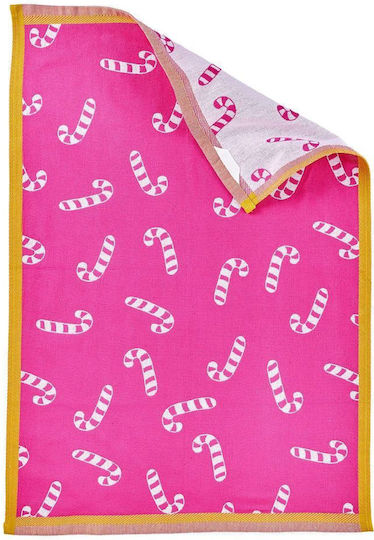 Butlers Kitchen Towel Made of 100% Cotton in Pink Color 67x50cm
