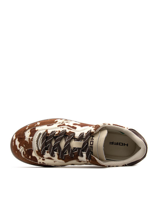 Park Cow Sneakers Ecru-Maro