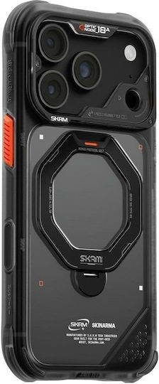 Skinarma Case Saturn Magsafe + Rotating Kick Stand Iphone 18 Pro 17 Pro Black Sk-2026ipp6.3-saturn-blk
