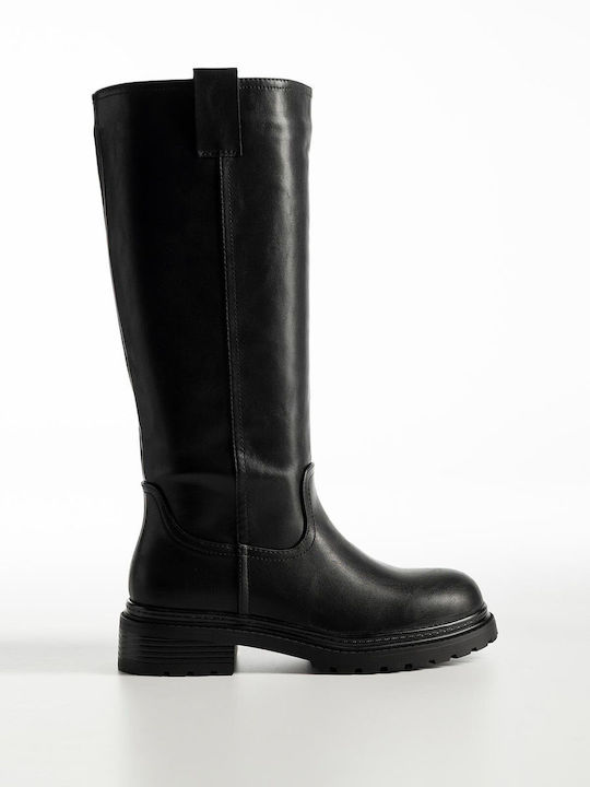 Damenstiefel Schwarz X27-308-JW249-Schwarz