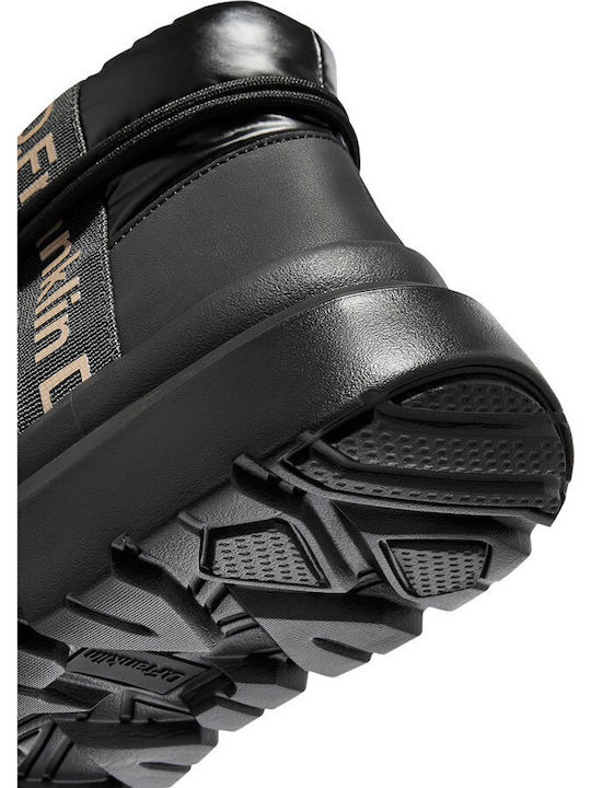 Snow Damen-Schneestiefel Schwarz