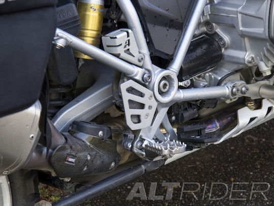 Protective Cover Rear Brake Pump Altrider BMW R 1250 GS ADV Silver