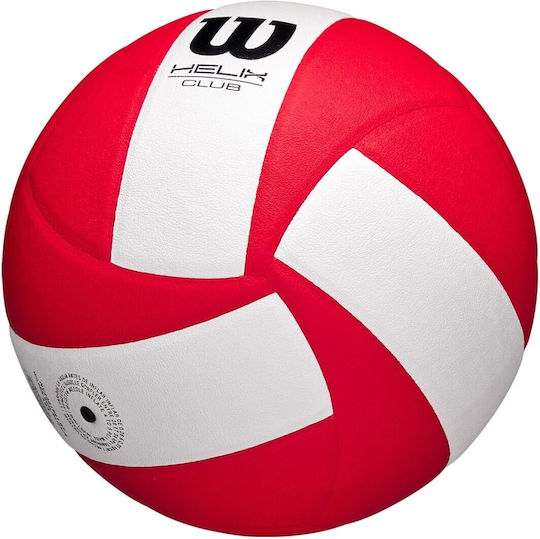 Minge de volei Wilson Helix Club Vb Roșu Alb Wv2001001xbof