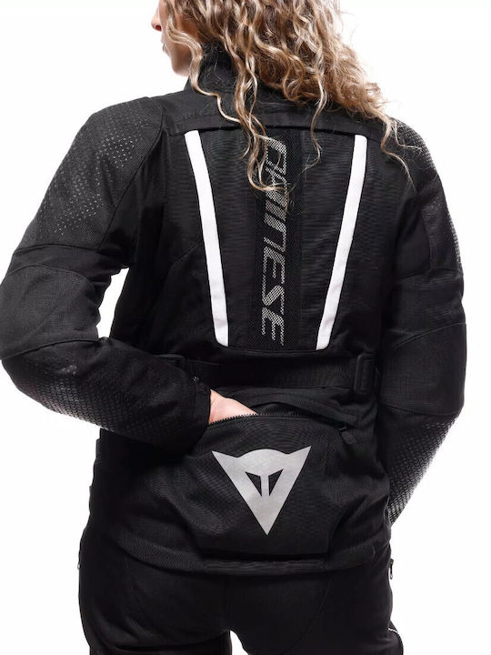 Gullfoss Women's Motorcycle Jacket 4 Seasons Waterproof Black