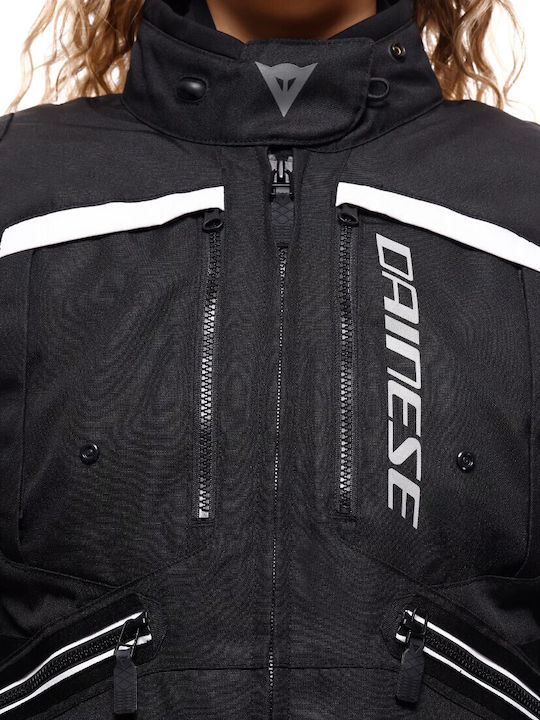 Gullfoss Women's Motorcycle Jacket 4 Seasons Waterproof Black