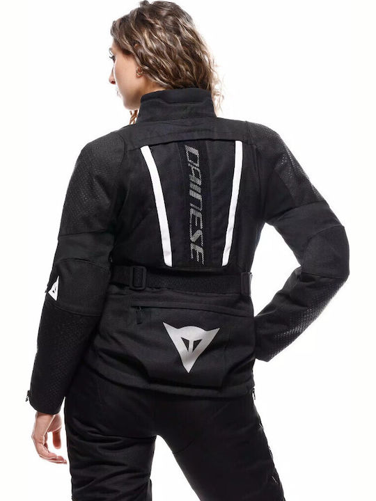 Gullfoss Women's Motorcycle Jacket 4 Seasons Waterproof Black