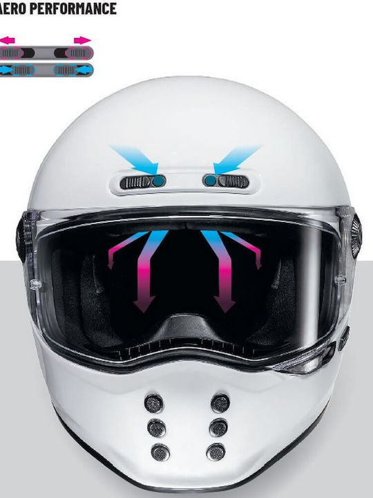 HJC V10 Black Gloss Κράνος Μηχανής Full Face ECE 22.06 1380gr