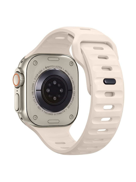 Tech-protect Silicone Line Apple Watch 8 9 10 11 12 Se Ultra 44 45 46 49 Mm Stone 5906302399000