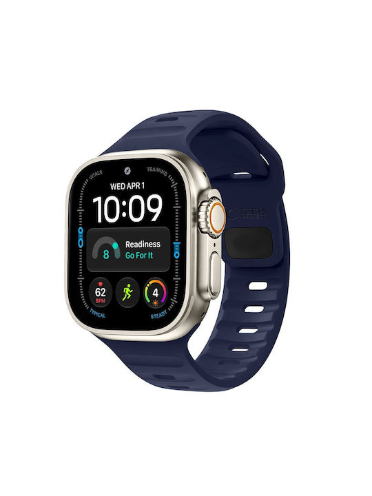 Tech-protect Silicone Line Apple Watch 8 9 10 11 12 Se Ultra 44 45 46 49 Mm Atlantic Blue 5906302399024 Tech-protect Silicone Line Apple Watch 8 9 10 11 12 Se Ultra 44 45 46 49 Mm Atlantic Blue 5906302399024
