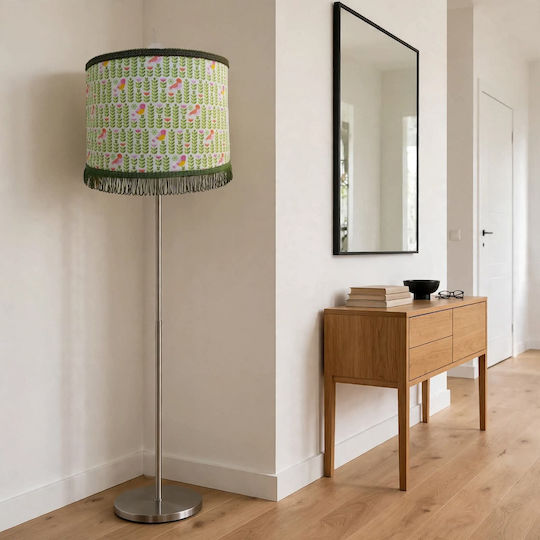 Oxygen Floor Lamp with E27 Bulb Holder Multicolour