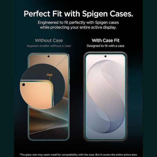 Spigen Glas.tR Ez Fit Pro Tempered Glass 2 bucăți (Galaxy S26 FE)