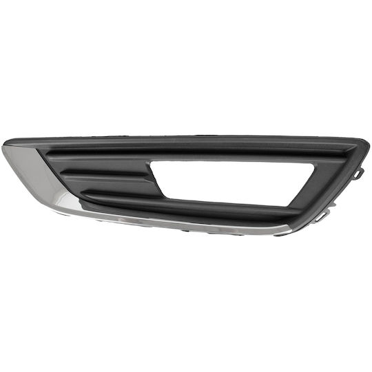 Ford Focus III Facelift 12–16 Kühlergrill für Halogenscheinwerfer und Frontstoßfänger Schwarz + Chrom Links
