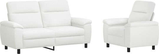 Wohnzimmermöbel-Set 2-Sitzer & Sessel