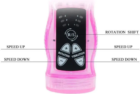 Baile Intimate Lover Mini Δονητής Rabbit Ροζ