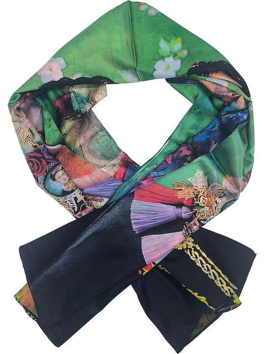 Gift-Me Multicoloured Women's Silk Scarf