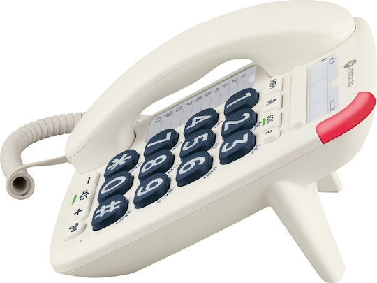 Motorola Ct200 Кабелен Телефон За Офиса Бял 107CT200