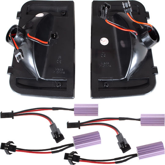 Citroen Jumper 2006 Led Side Indicator Smoked Dynamic 2 Pcs Set