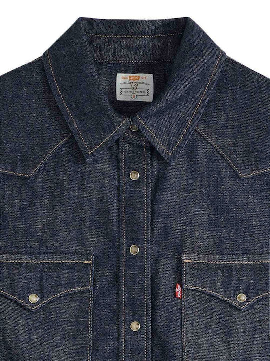 Heritage Langärmeliges Damen-Denimhemd First Impression Western