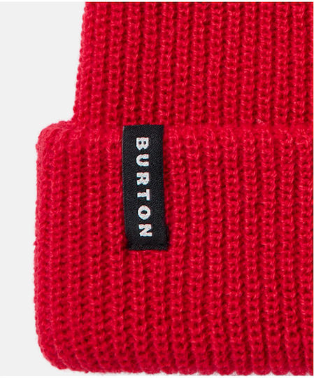 All Day Long Beanie Men's Knitted Beanie in Red