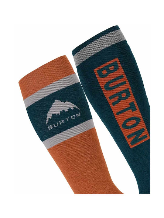 Burton Weekend Șosete de Schi & Snowboard pentru Bărbați Multicolore 2 Perechi