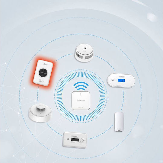 Wisualarm Accesoriu pentru Sistem de Detectare a Incendiilor cu 12 Zone