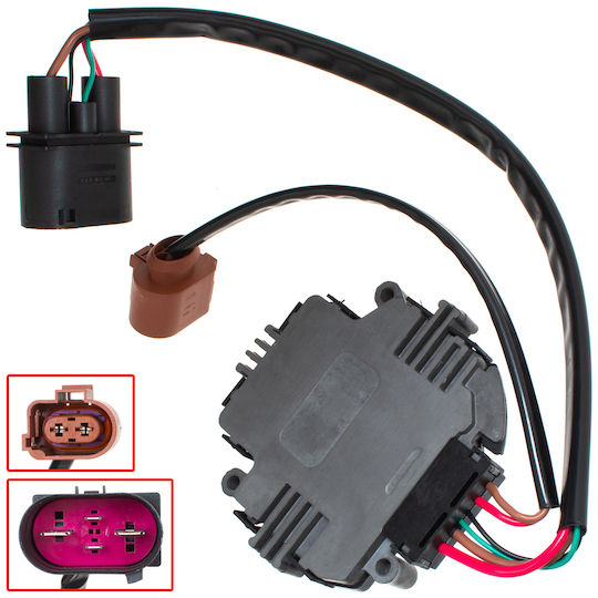 Modul Ventilator Radiator Skoda Octavia II III Fabia II Superb II Yeti