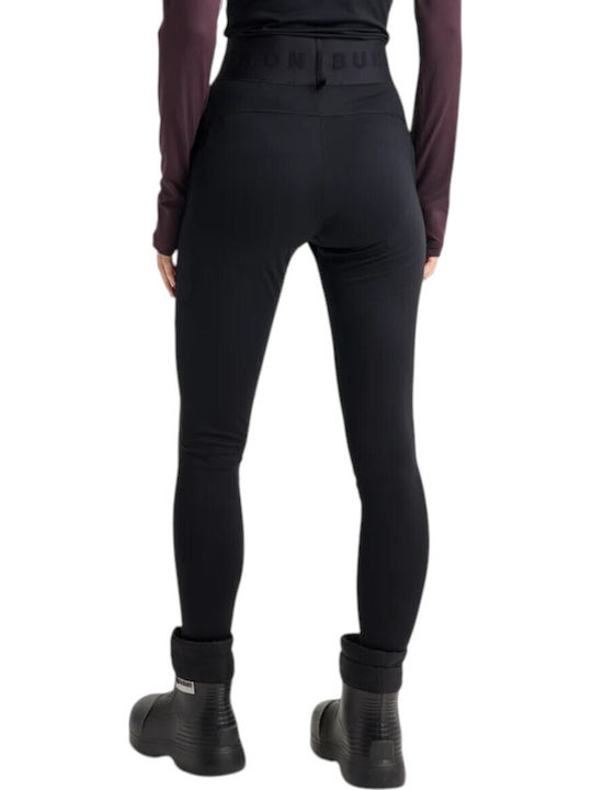 Burton Midweight Pantaloni Termici de Damă Negri