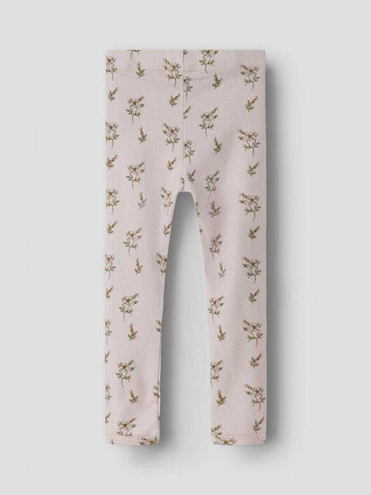 Lange Kinderleggings Hushed Violet
