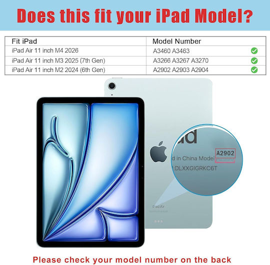 Privacy Tempered Glass Screen Protector Apple Ipad Air 11" M4 2026 7th Gen M3 2025 6th Gen M2 2024