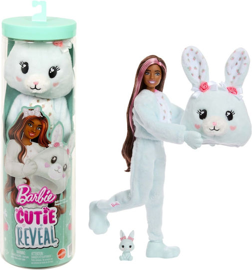 Barbie Зайче кукла Cutie Reveal за 3+ години