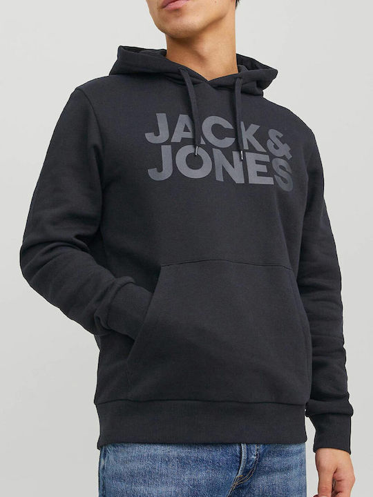 Jack & Jones Hooded Sweatshirt Black