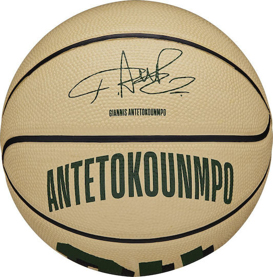 Wilson Player Icon Mini Basketball Innenbereich / Draußen Giannis Antetokounmpo