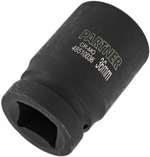Partner Long Pneumatic Socket with 1" Drive Size Diameter 1" / 36