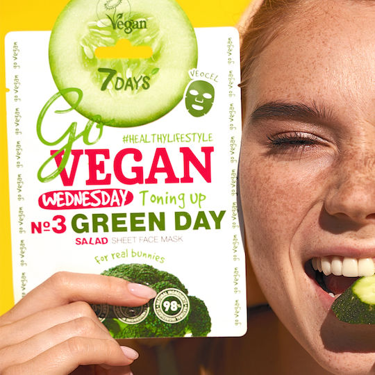 7DAYS Go Vegan Sheet Mask 25гр
