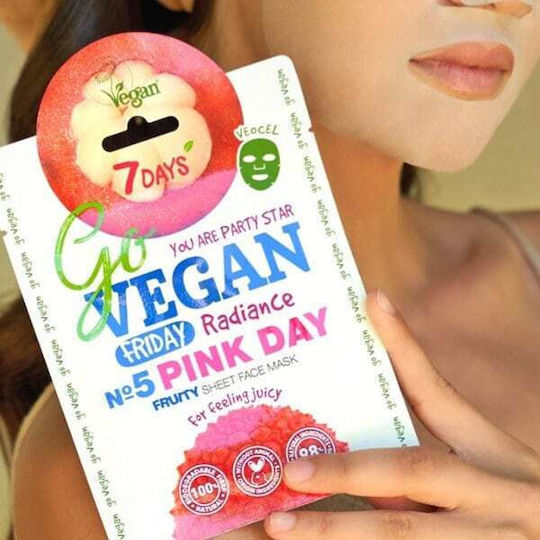 7DAYS Go Vegan Sheet Mask 25гр