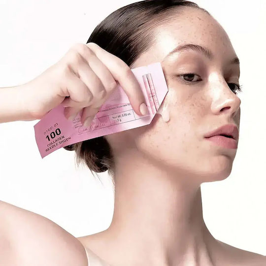 Collagen Reedle Shot 100 2-step Soft Mask Μάσκα 2 Βημάτων Τεχνολογία Μικροβελόνων 1.5g 27g