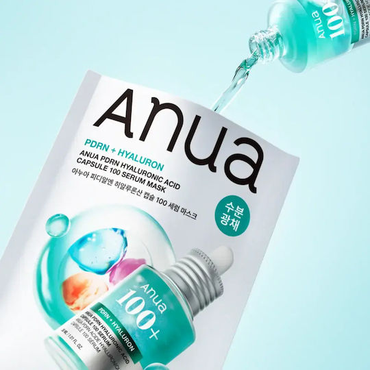 Anua Hyaluronic Acid Capsule 100 Serum Μάσκα Προσώπου 23ml